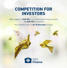Game for investors: win EUR 200 for investment in loans