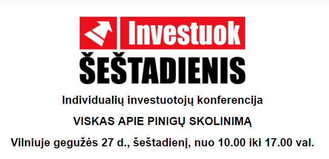 Individualių investuotojų konferencija