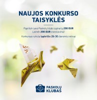 Naujos konkurso investuotojams taisyklės: laimėkite 200 EUR investavimui į paskolas