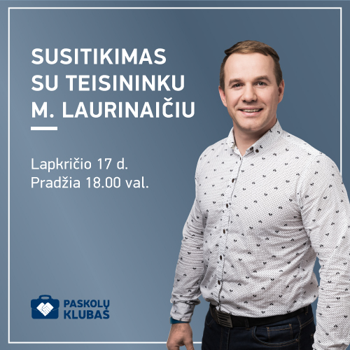 Kviečiame į susitikimą