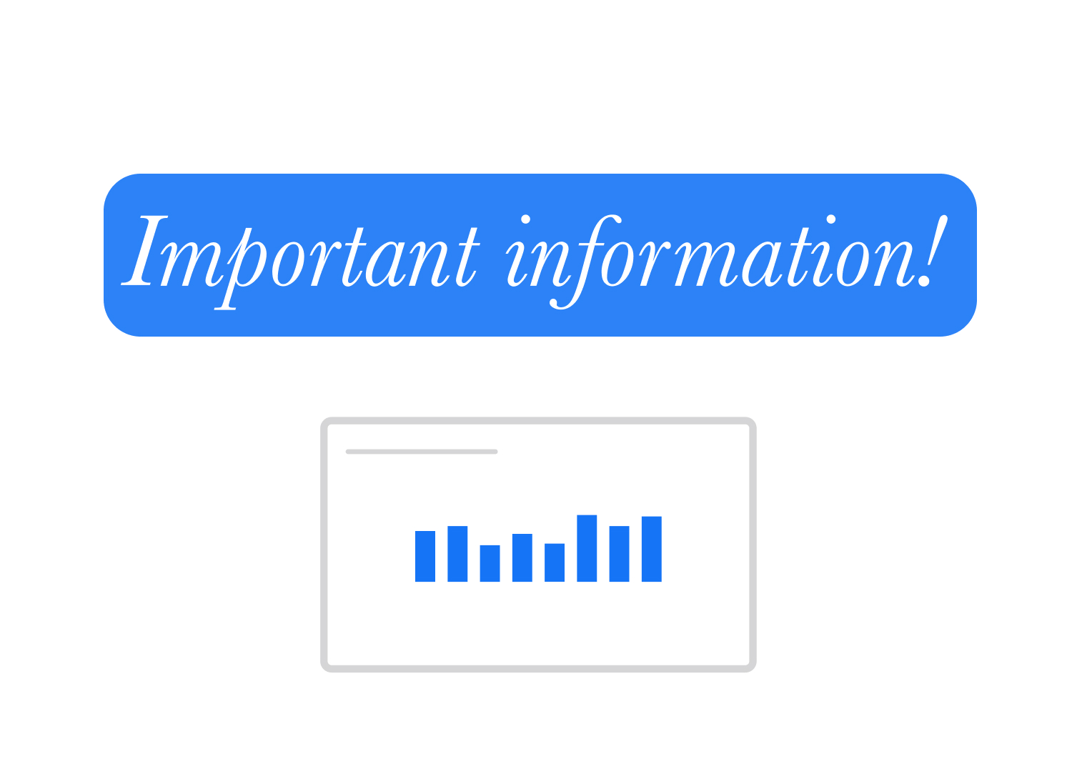 Important updates on investment charts and their displaying